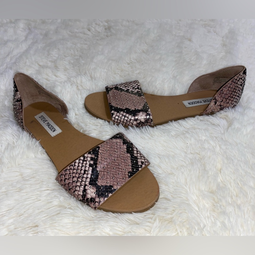 Steve Madden Rhinestone Studded Sandals